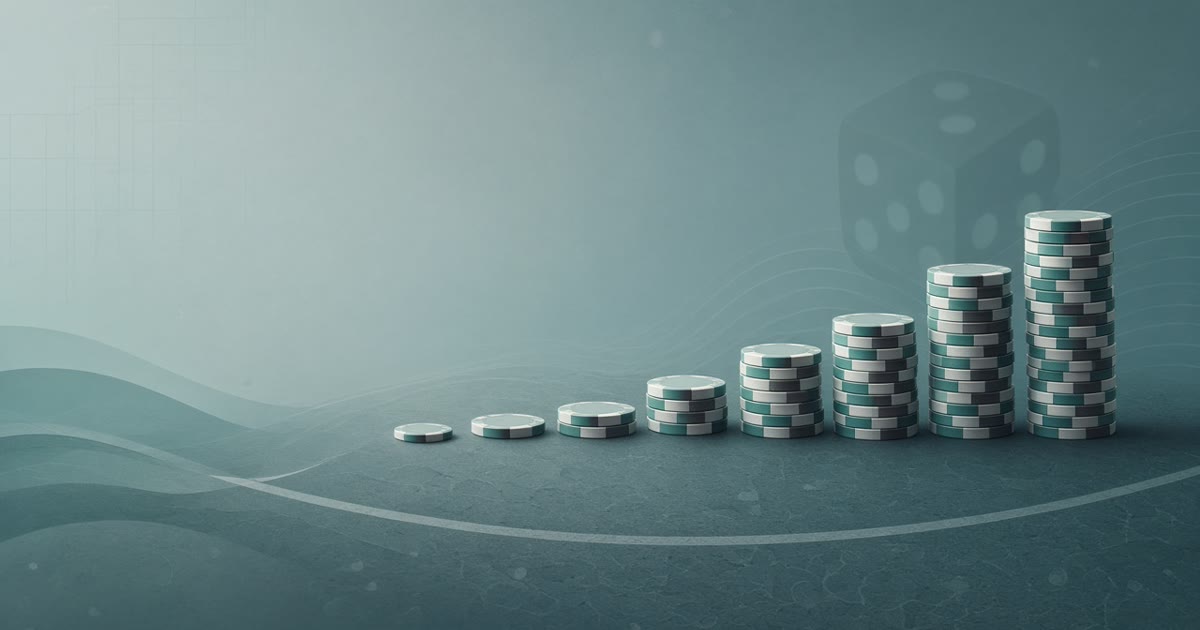 VFairGames Dice — Oscar's Grind gentle win-side stake steps
