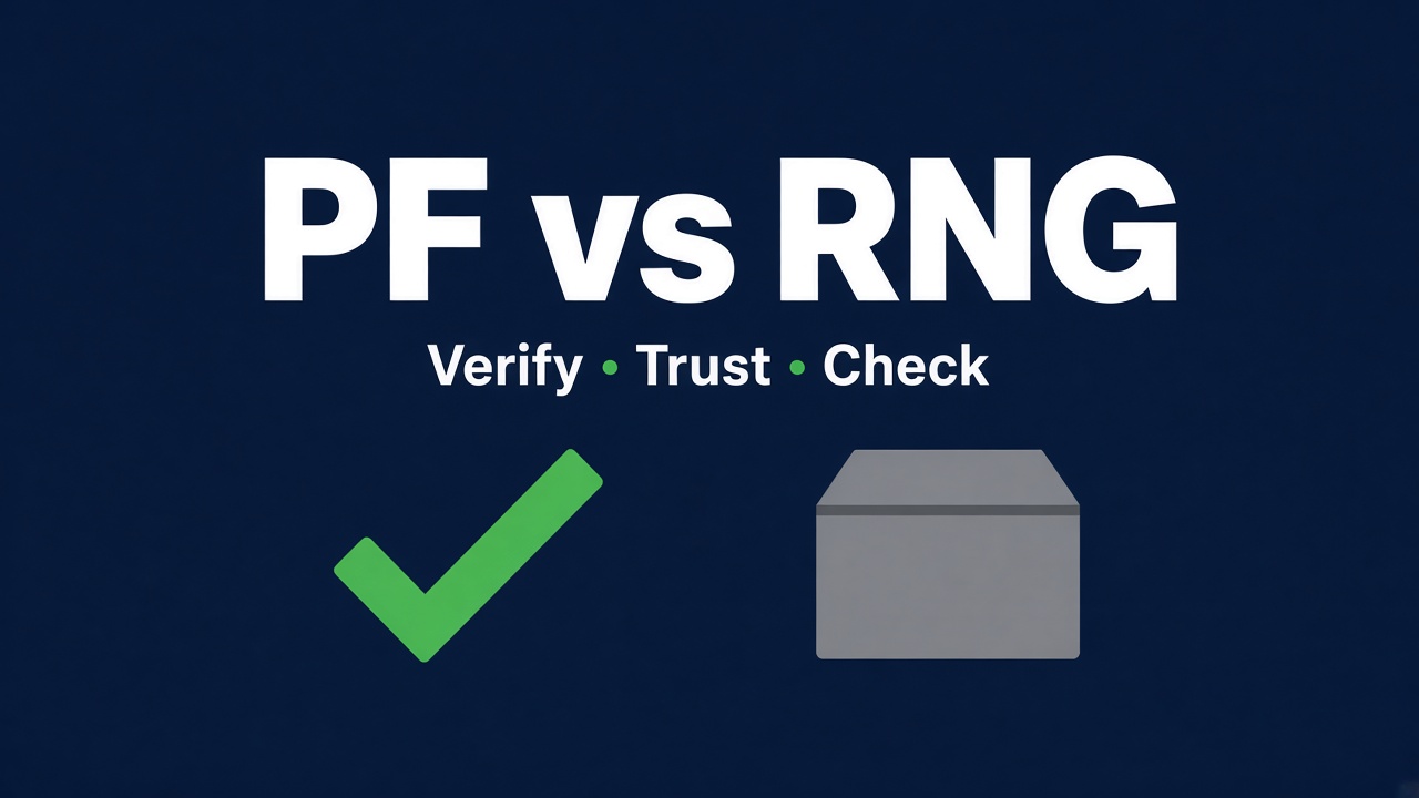VFairGames — provably fair verification vs closed RNG